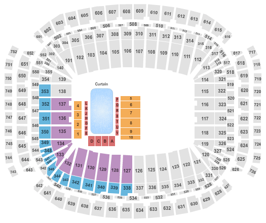 Reliant Stadium Disney On Ice Seating Chart